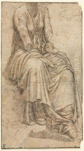 Copy of a Roman Statue of a Seated Woman