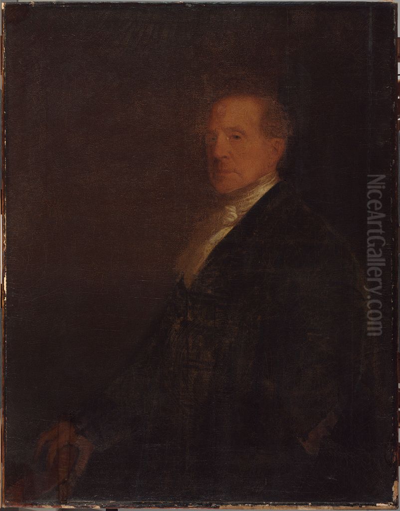 Josiah Quincy (1772-1864) Oil Painting by William Page