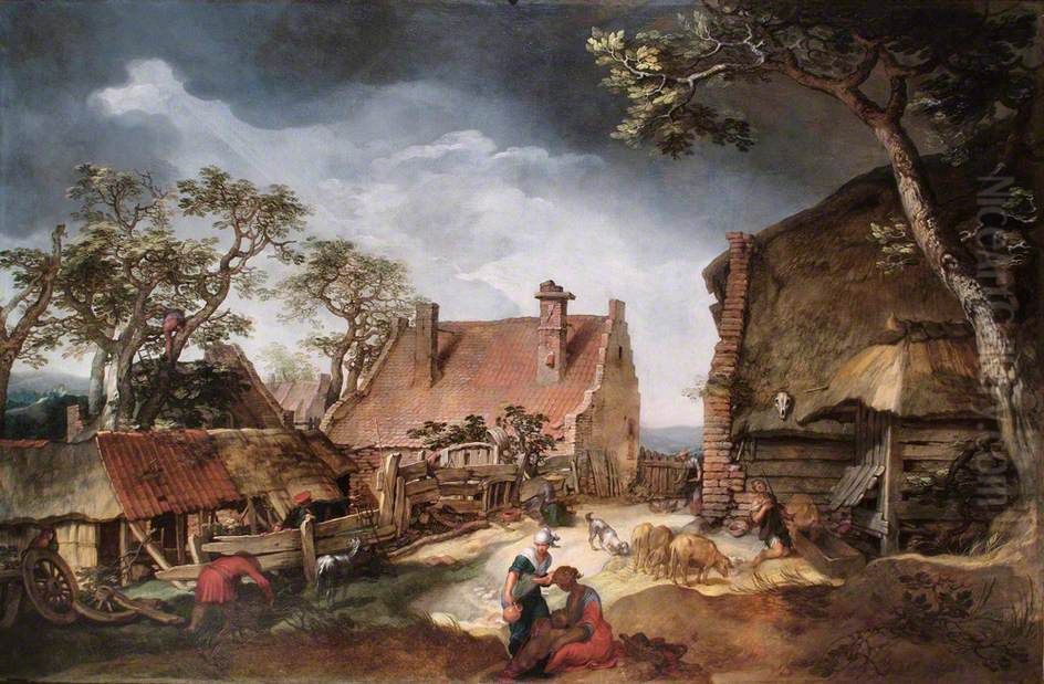 The Prodigal Son Oil Painting by Abraham Bloemaert