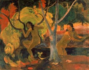 Baigneuses a Tahiti