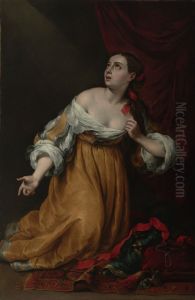 Saint Mary Magdalene Renouncing the Worldly Life