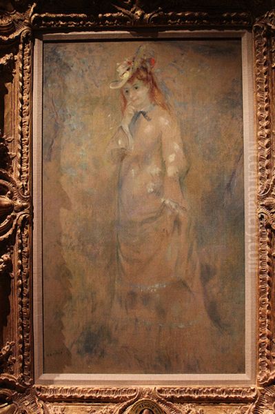 Portrait of Madame Henriot, the Actress Oil Painting by Pierre Auguste Renoir