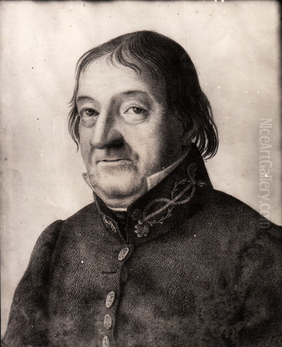 Jacob von der Stenhoff Oil Painting by Johannes Finne Rosenvinge