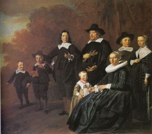 Portrait of the family of Rutger van Weert and Maria Beels