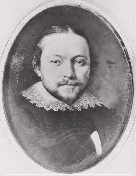 Portrait of an unknown man Oil Painting by Salomon de Bray
