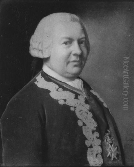 Portrait of  Lodewijk Ernst van Brunswijk-Wolfenbuttel (1718-1788) Oil Painting by Jean-Etienne Liotard