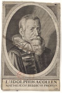 Ludolphus A Collen matheseos belgicus profess.