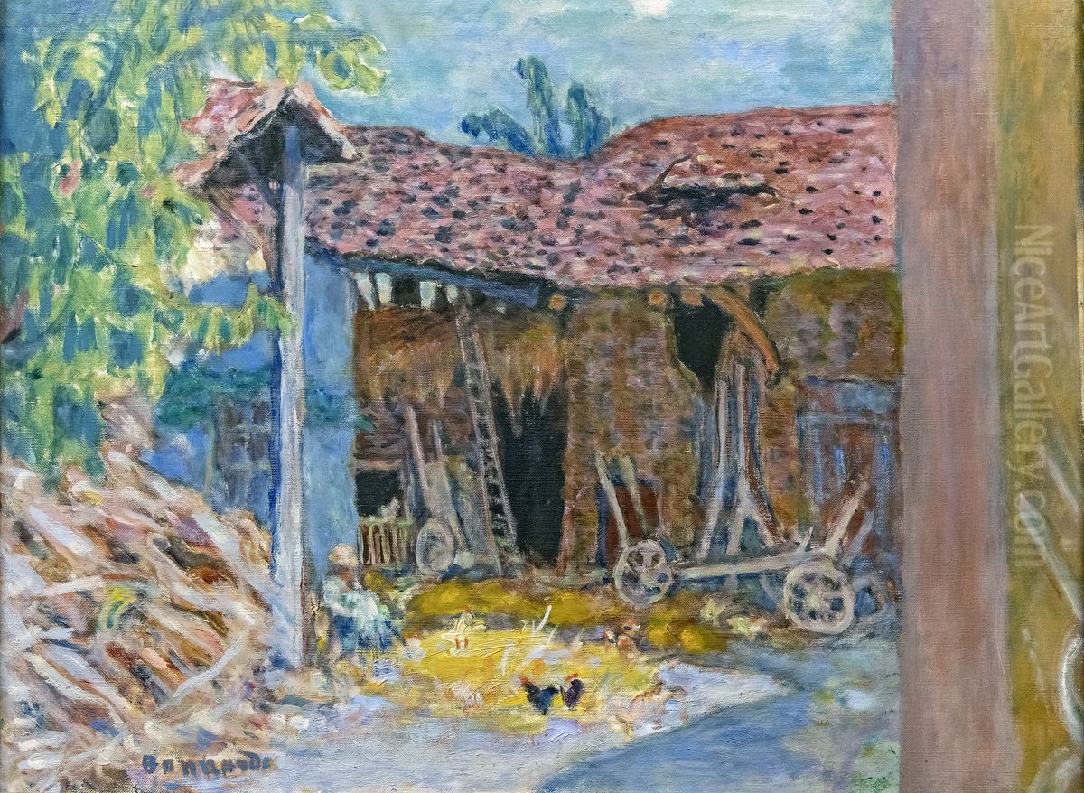 La grange Oil Painting by Pierre Bonnard