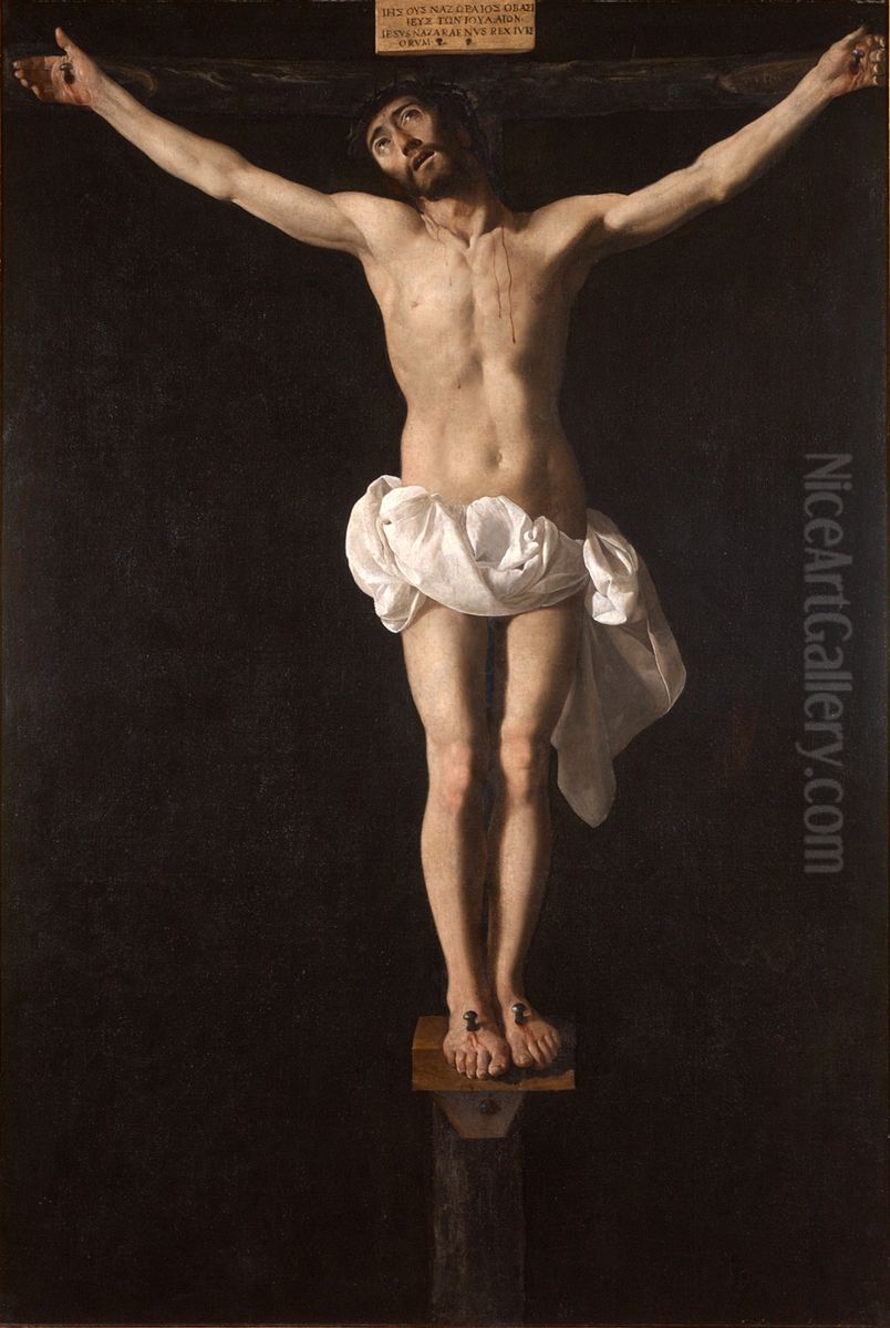 Christ on the Cross Oil Painting by Francisco De Zurbaran