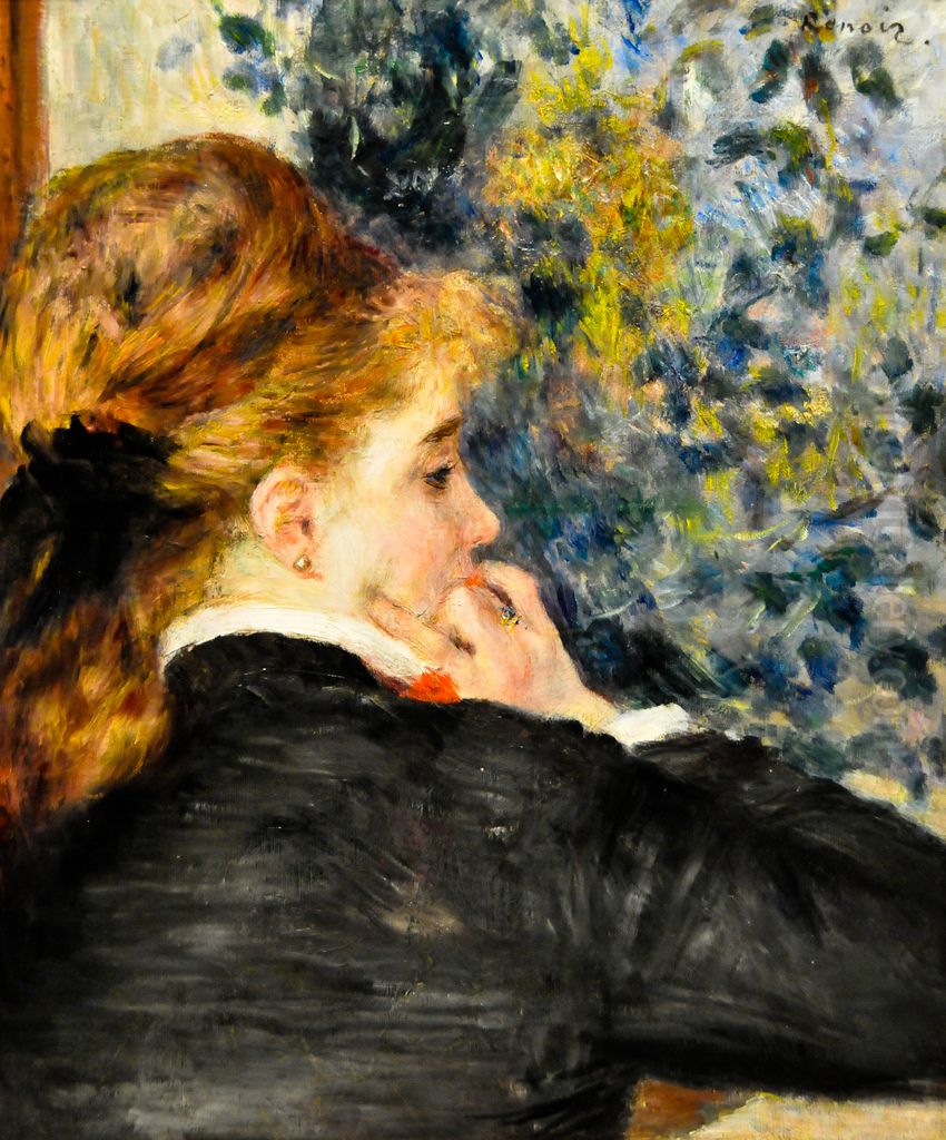 Pensive (La Songeuse) Oil Painting by Pierre Auguste Renoir