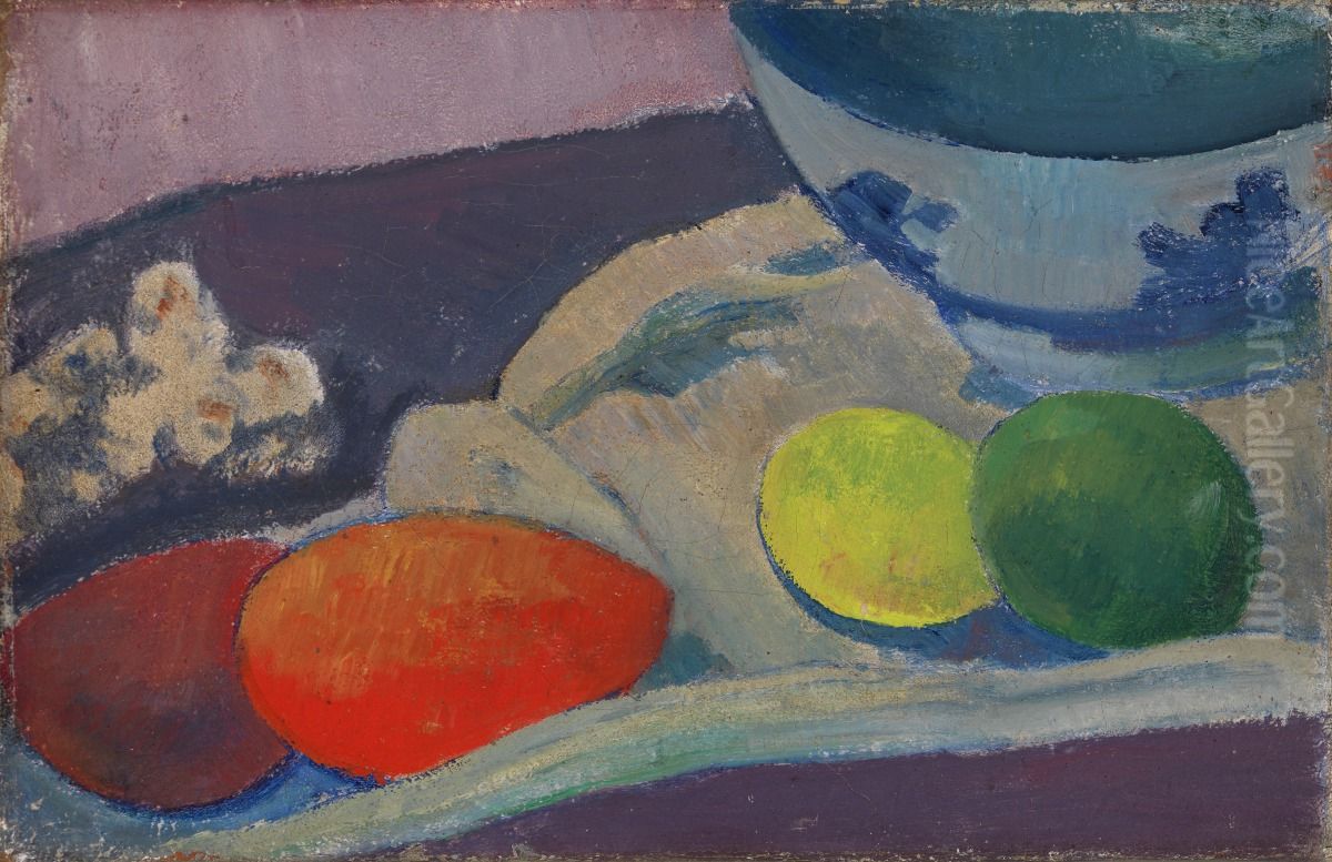 Still Life with Bowl Oil Painting by Paul Gauguin