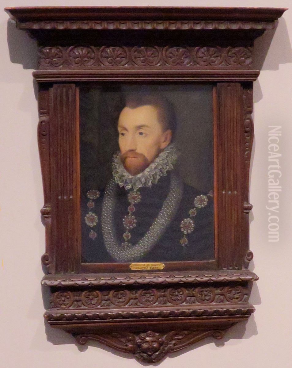 Portrait of Francois de Coligny Oil Painting by Francois Clouet