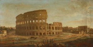 View of the Colosseum, Rome