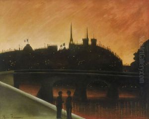 View of Ile de Cite Paris