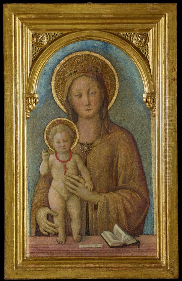 Madonna Tadini Oil Painting by Jacopo Bellini