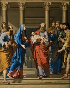 Presentacion de Cristo en el templo