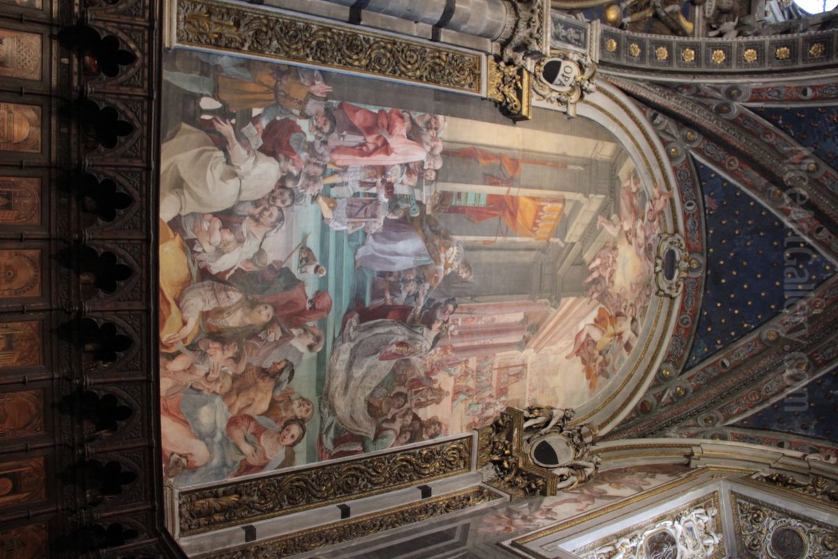 Cathedral Oil Painting by Ventura Salimbeni