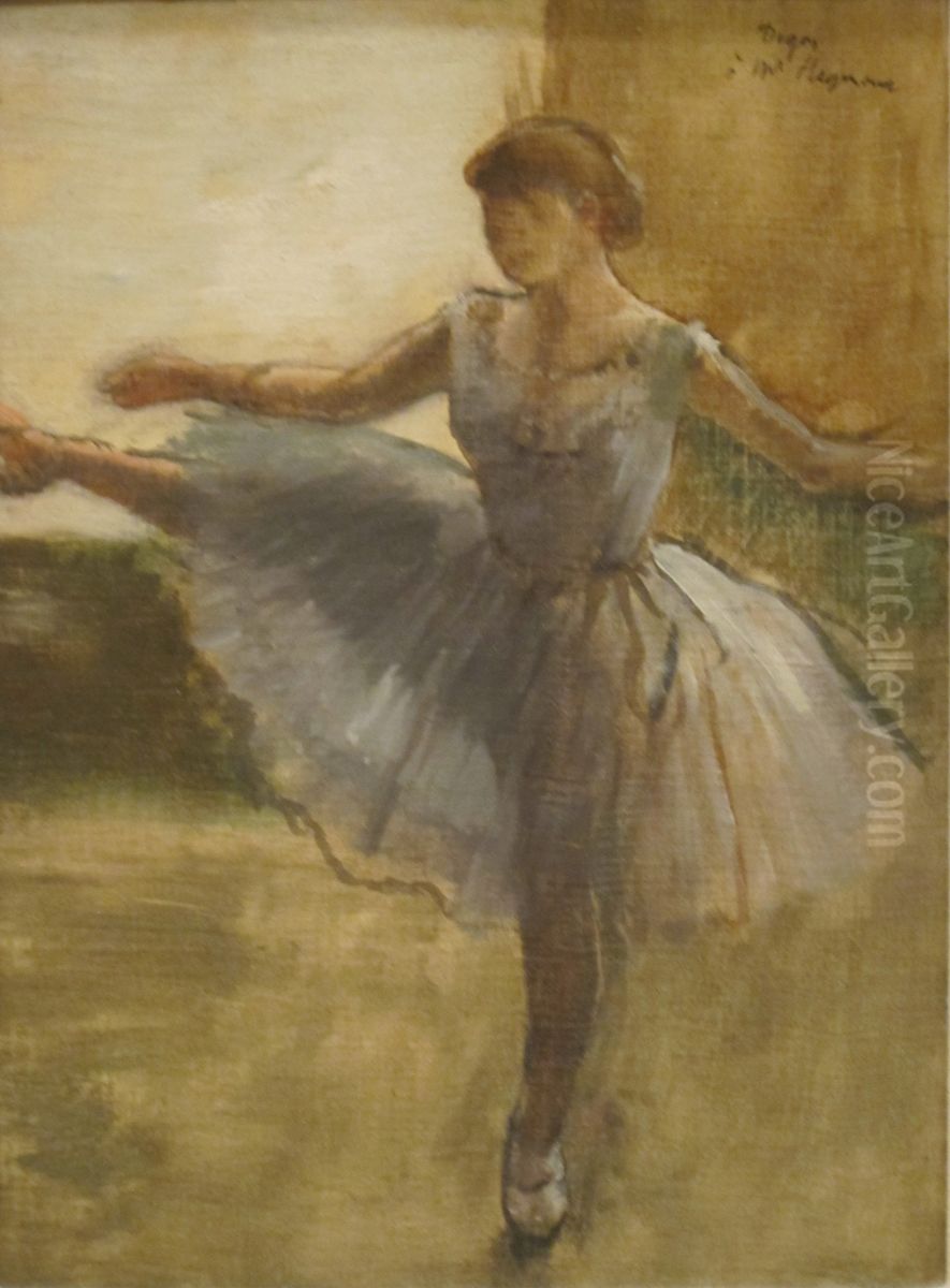 The Ballerina Oil Painting by Edgar Degas