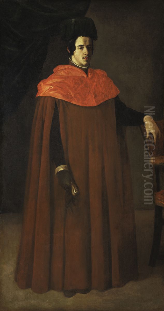 Portrait of a Doctor of Law Oil Painting by Francisco De Zurbaran