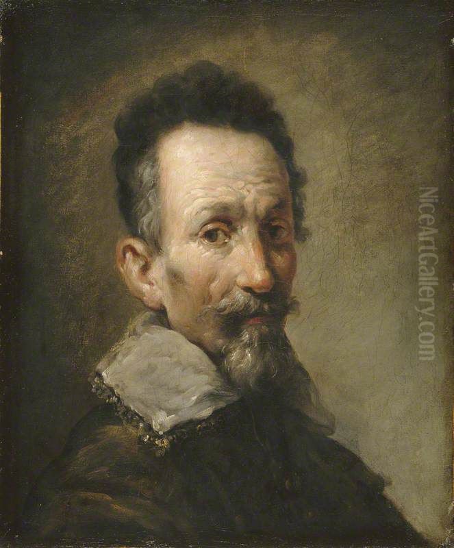 Tristano Martinelli (actor) Oil Painting by Jean-Honore Fragonard