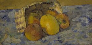 Overturned Basket of Fruit