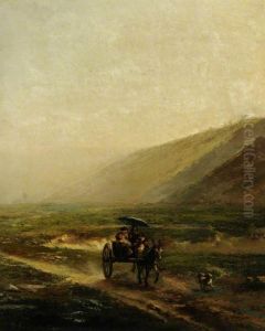 Travellers on a Showery Day