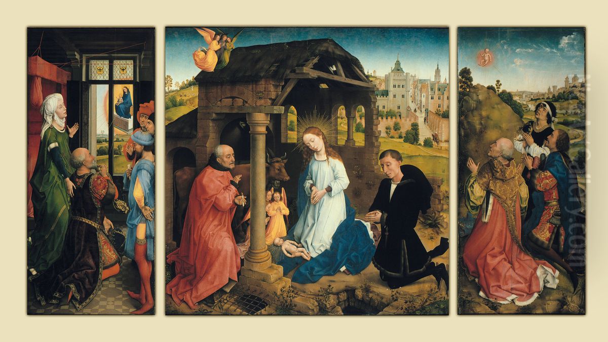 The Middelburg Altar Oil Painting by Rogier van der Weyden