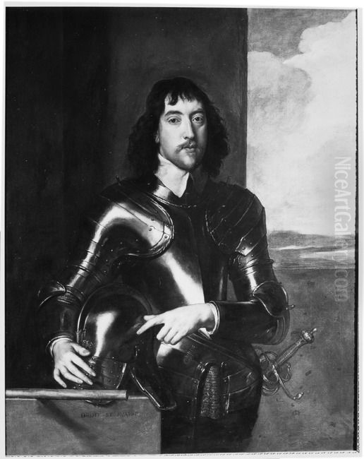 Portrait of Henry Frederick Howard, 22th Earl of Arundel (1608-1652) Oil Painting by Sir Anthony Van Dyck