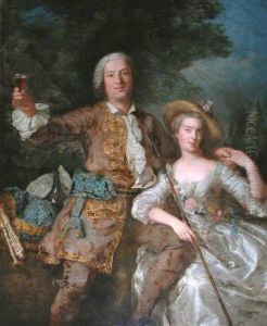 Lady and Gentleman as Shepherd and Shepherdess