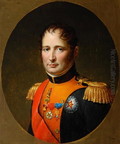 Portrait of Joseph Bonaparte (1768-1844) Oil Painting by Francois Kinson