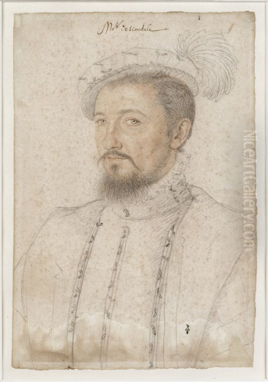 Frederic de Foix, comte de Candale et d'Astarac Oil Painting by Francois Clouet