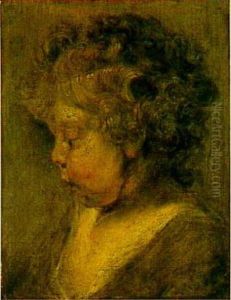 Study of a child, possibly Albert Rubens Study of a child, possibly Albert Rubens