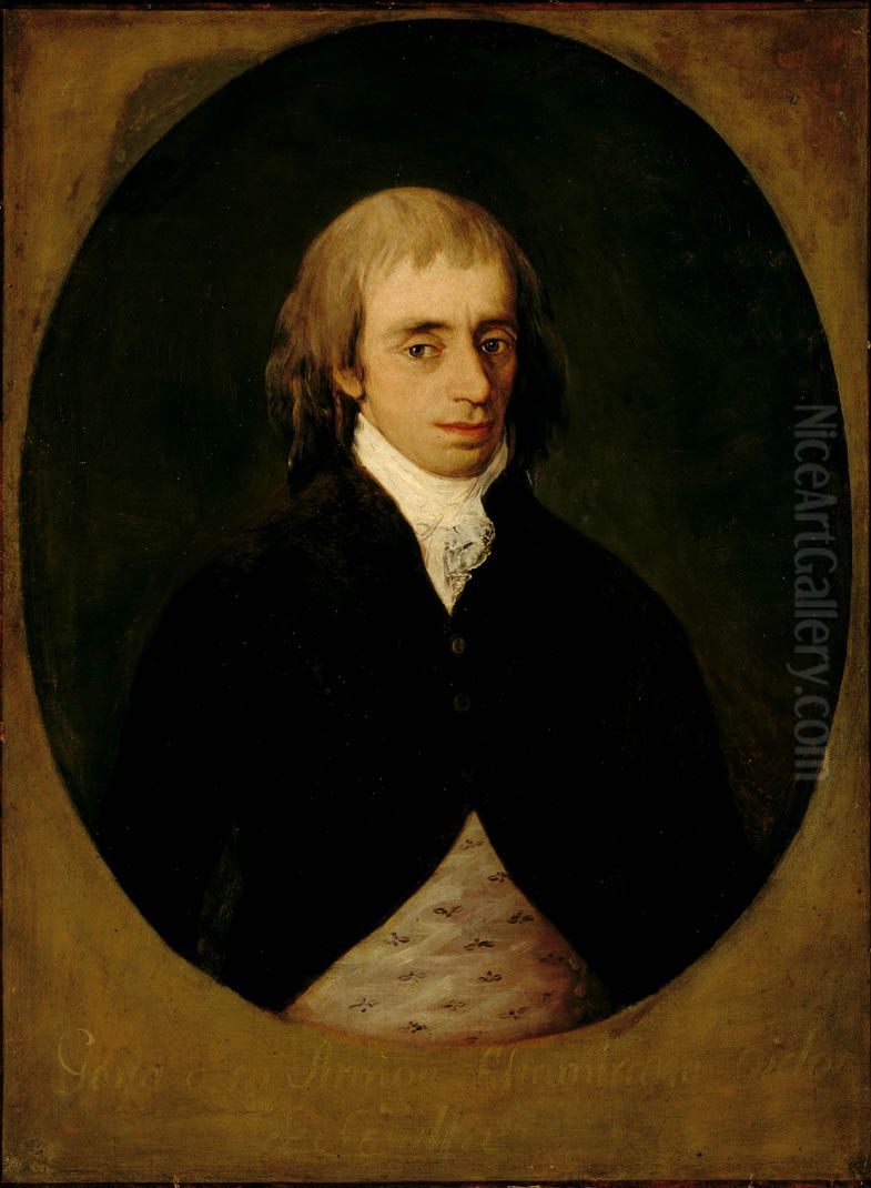 El juez Altamirano Oil Painting by Francisco Goya Fuendetodos