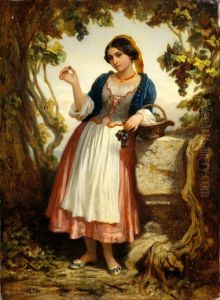 An Italian peasant girl