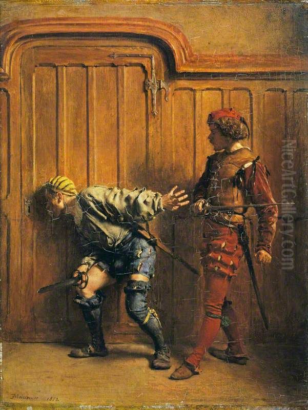 The Hired Assassins Oil Painting by Jean-Louis-Ernest Meissonier