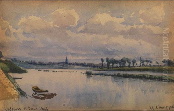 Orleans Oil Painting by Jean-Henri Chouppe