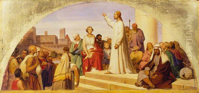 The Conversion of Saint Mary Magdalene Oil Painting by Paul Delaroche