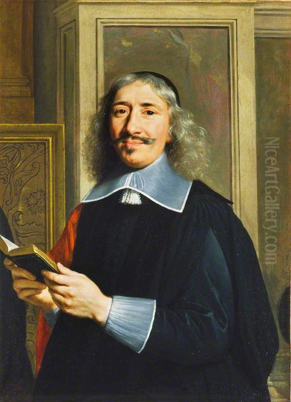 An Echevin of Paris Oil Painting by Philippe de Champaigne