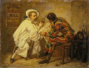 Harlequin and Pierrot