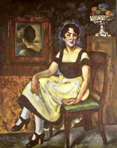 <<Zenskij portret s zerkalom>>