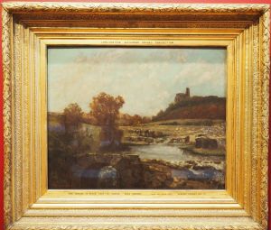 Landscape, with the Chatel St Denis, Scey-en-Varais