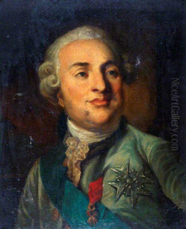 Louis XVI of France (1754-1793) Oil Painting by Joseph-Siffred Duplessis
