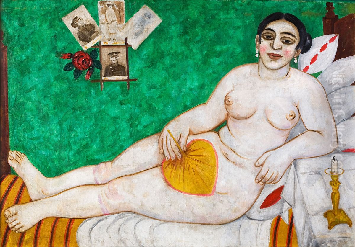 Jewish Venus Oil Painting by Mikhail Larionov