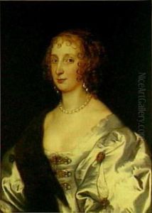 Portrait of Elizabeth Stuart, Countess of Arundel  (?-1673)