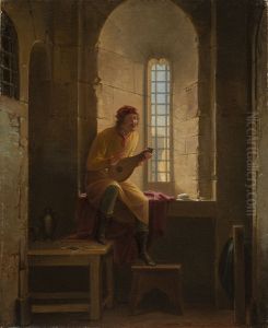 Richard Coeur de Lion entendant chanter Blondel(ouLe Menestrel?)