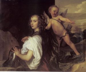 Portrait of Margaret Lemon (?-?) as Erminia
