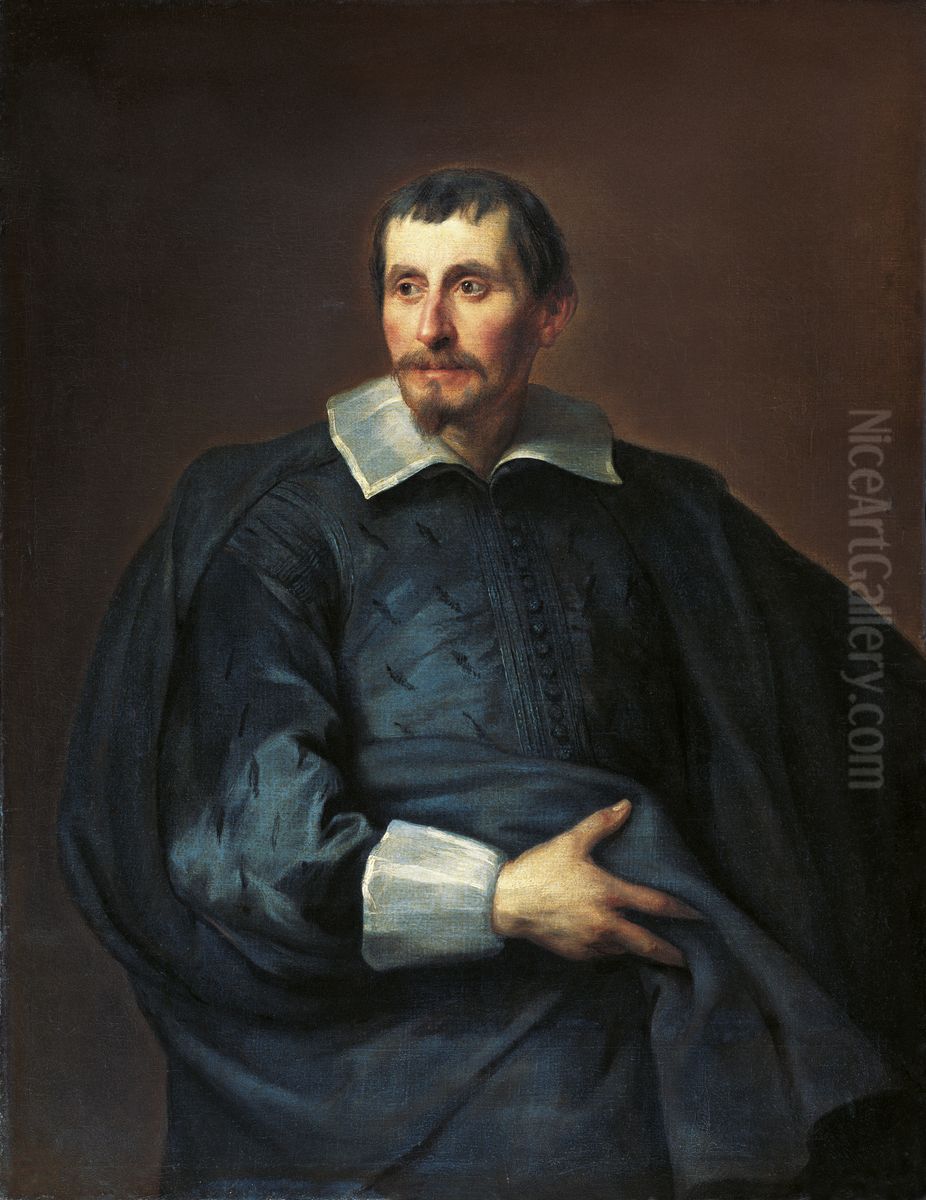 Portrait of a Man, c. 1630-1632 Oil Painting by Sir Anthony Van Dyck