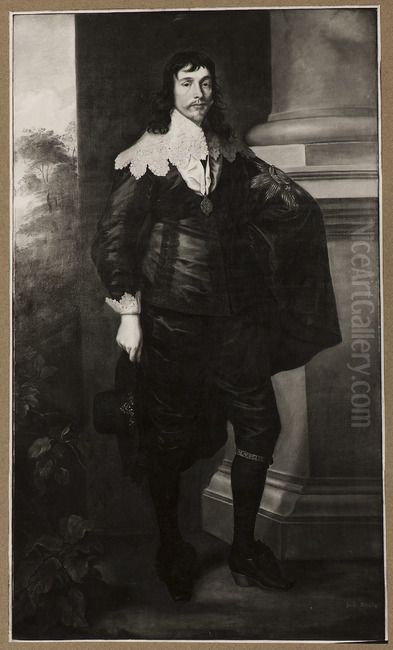 Portrait of James, 3rd Marquess & 1st Duke of Hamilton Oil Painting by Sir Anthony Van Dyck