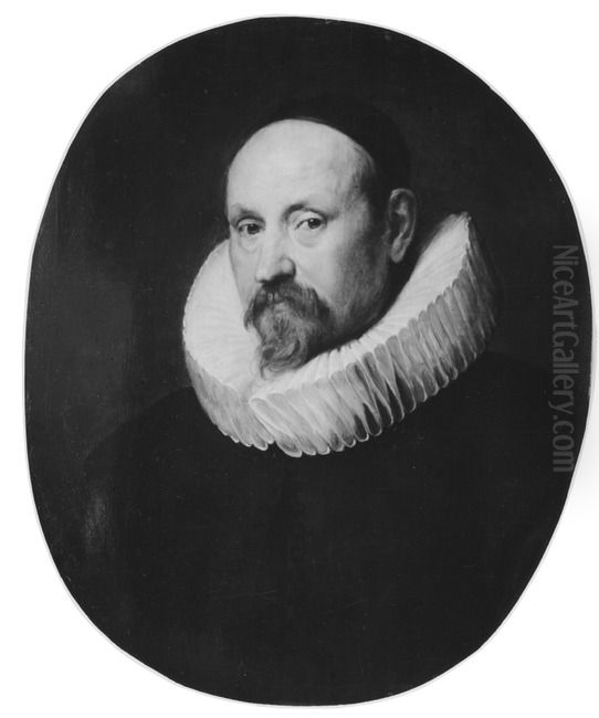 Portrait of Jan Snellinckx (?-1638) Oil Painting by Sir Anthony Van Dyck