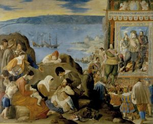 Recuperacion de Bahia del Brasil en 1625